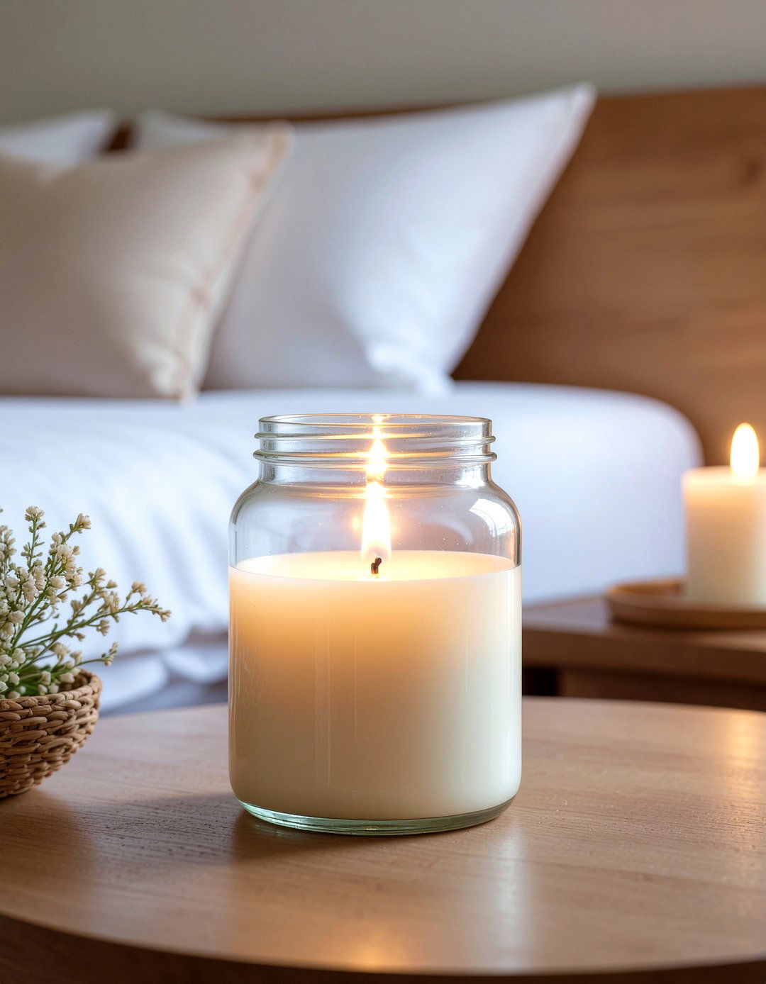 Scented candle - 30 bedroom accessories