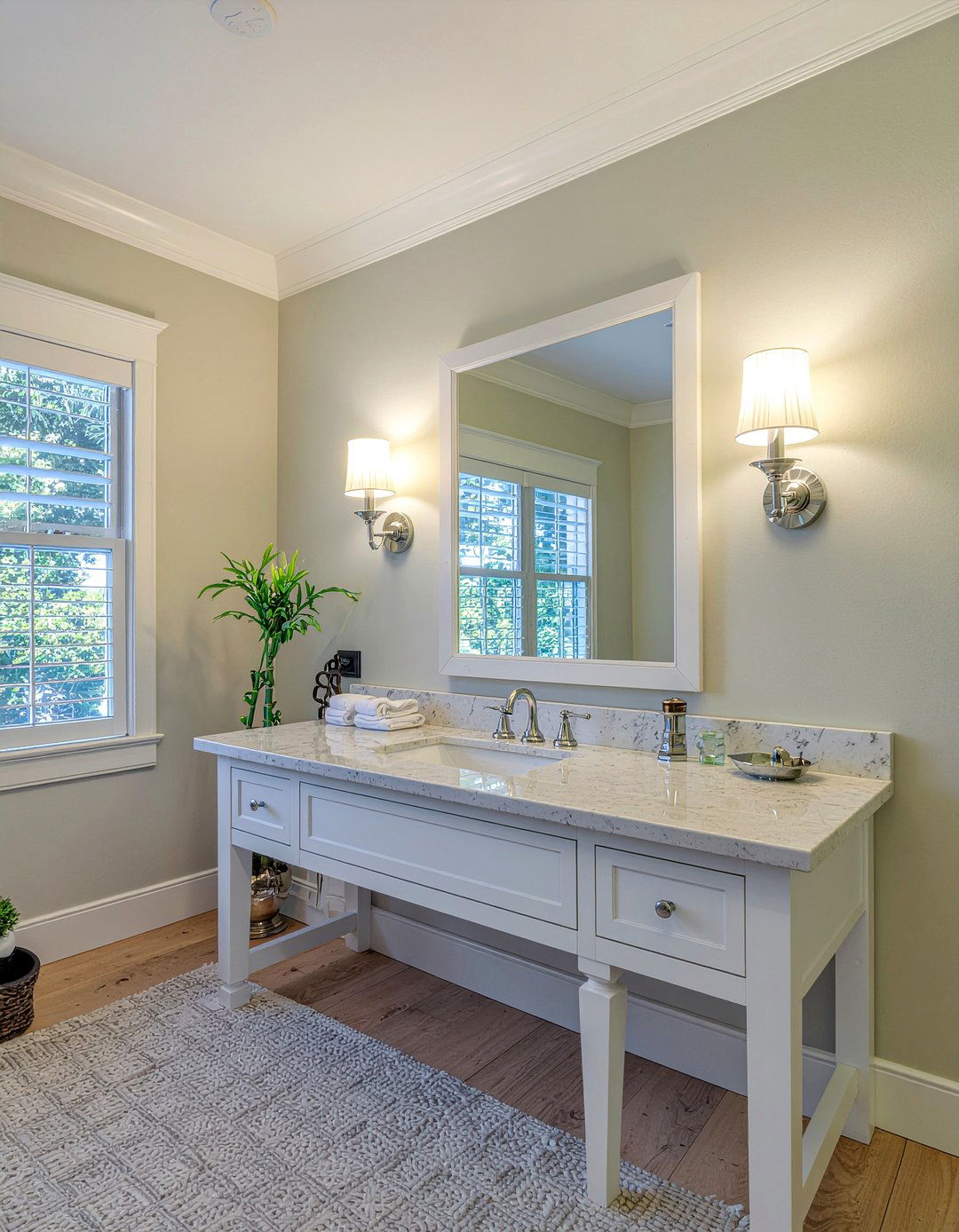 Sconce Lighting - 30 bathroom timeless element ideas