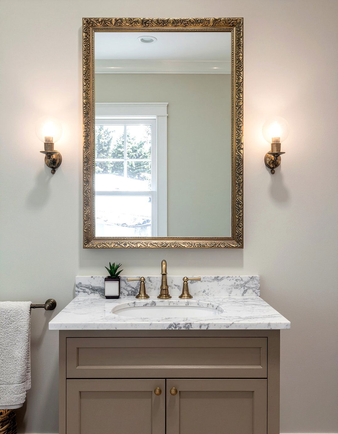 Sconce Lighting - 30 bathroom charm ideas