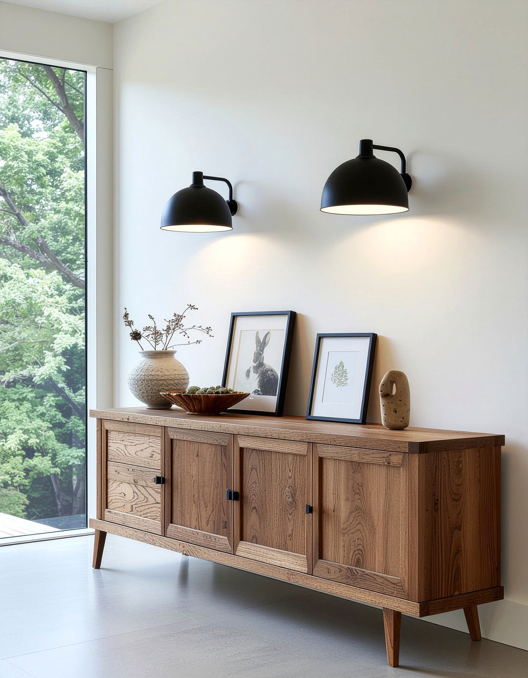 Sconce lighting over buffet - 30 dining room refresh ideas