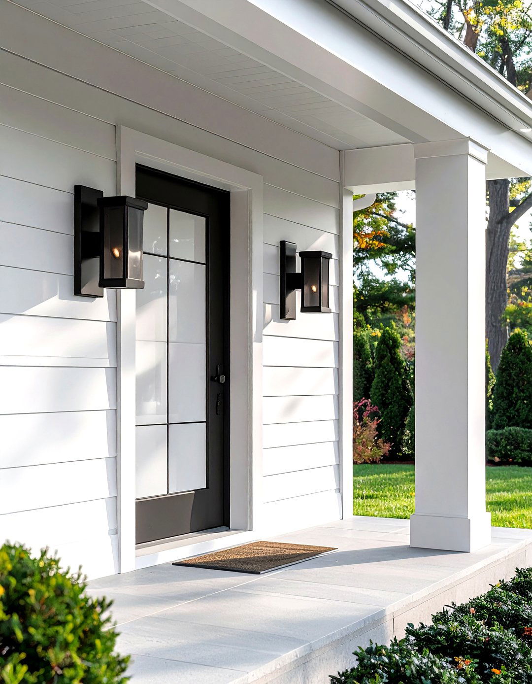 Sconces - 30 back porch decor ideas