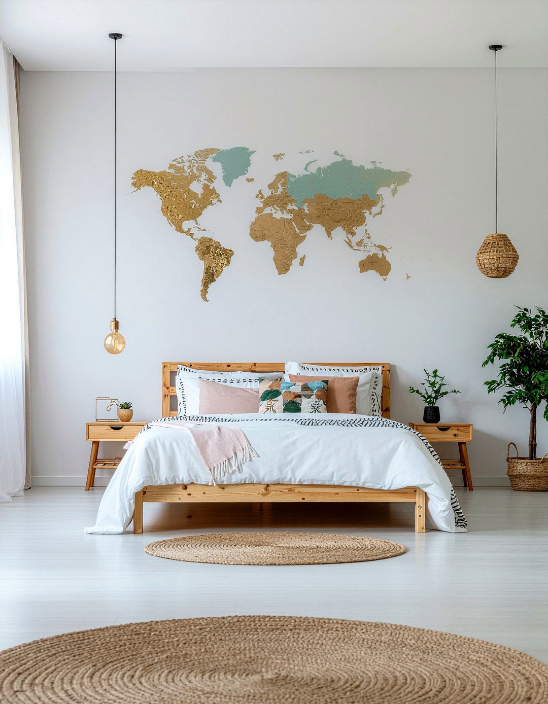 Scratch Off World Map Poster - 30 world map bedroom ideas