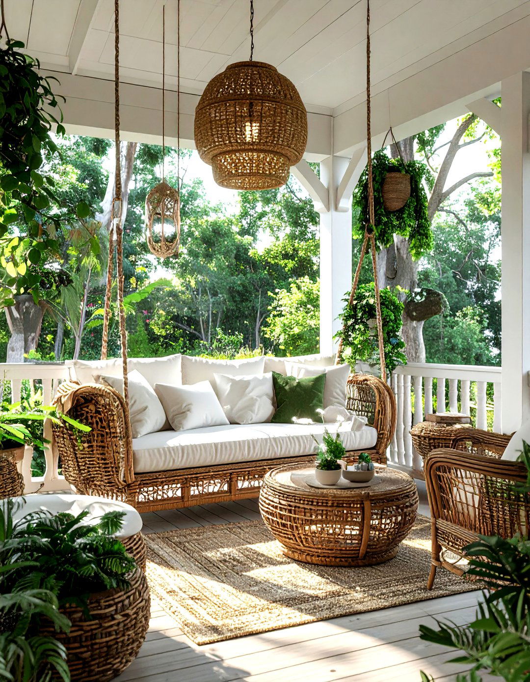 Screened in porch - 30 lake house decor ideas