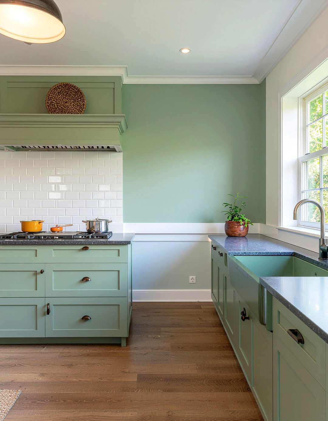 Scuff Resistant Paint - 30 easy-clean kitchen ideas