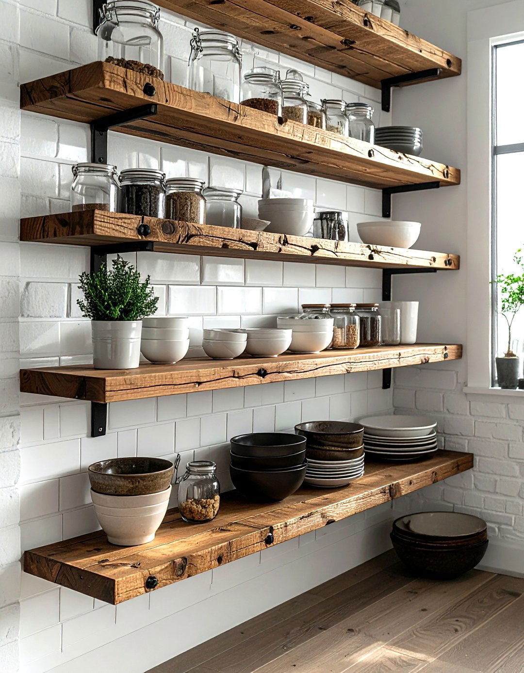 Scullery Shelving - 30 kitchen scullery ideas