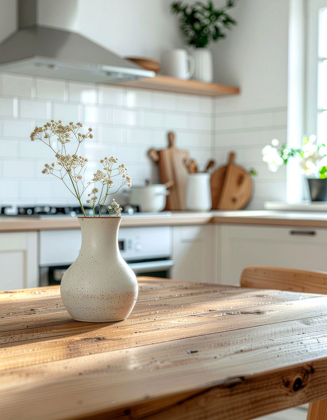 Sculptural Ceramic Pitcher - 30 minimalist centerpiece dining ideas