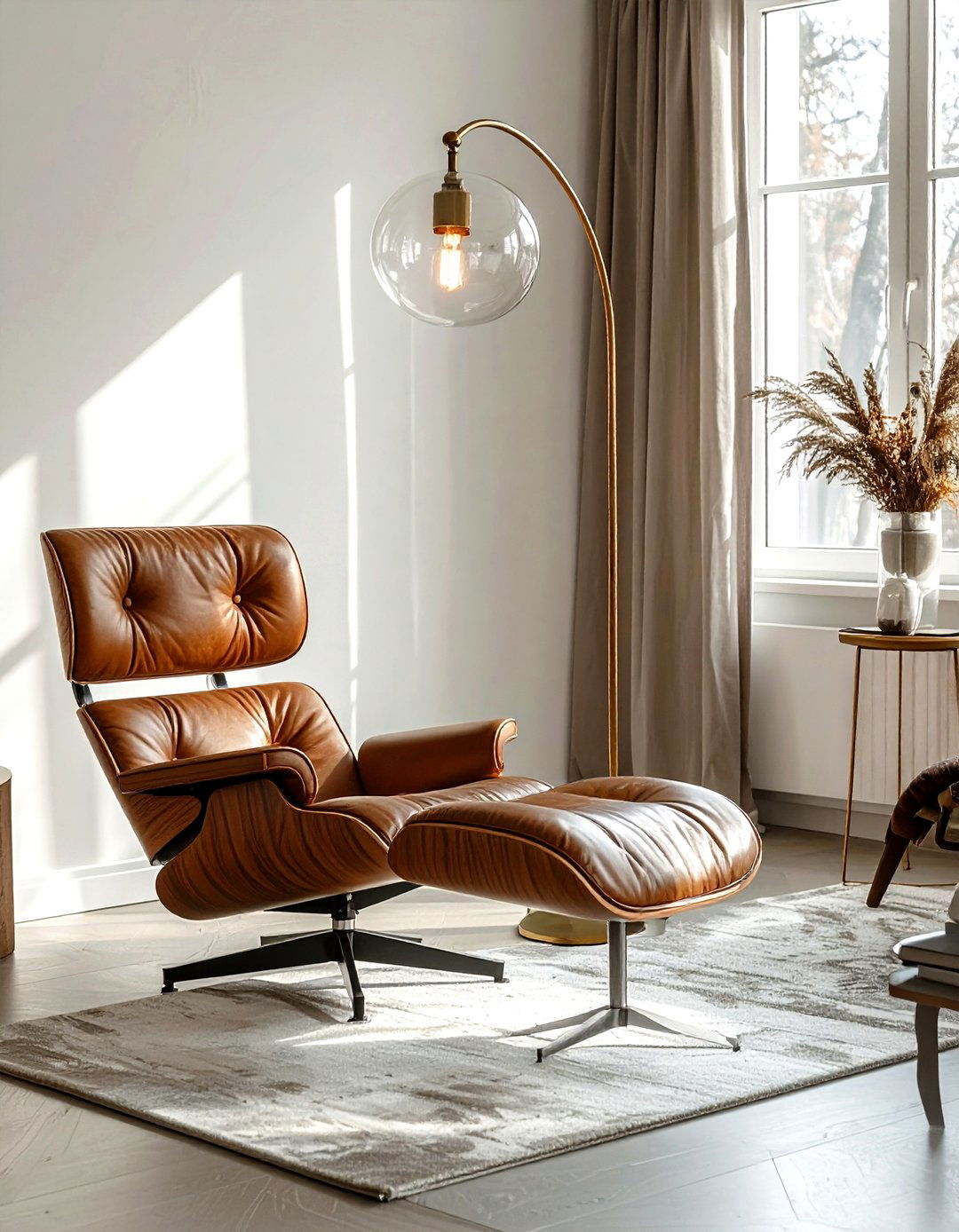 Sculptural Floor Lamp - 30 conversation starter decor ideas