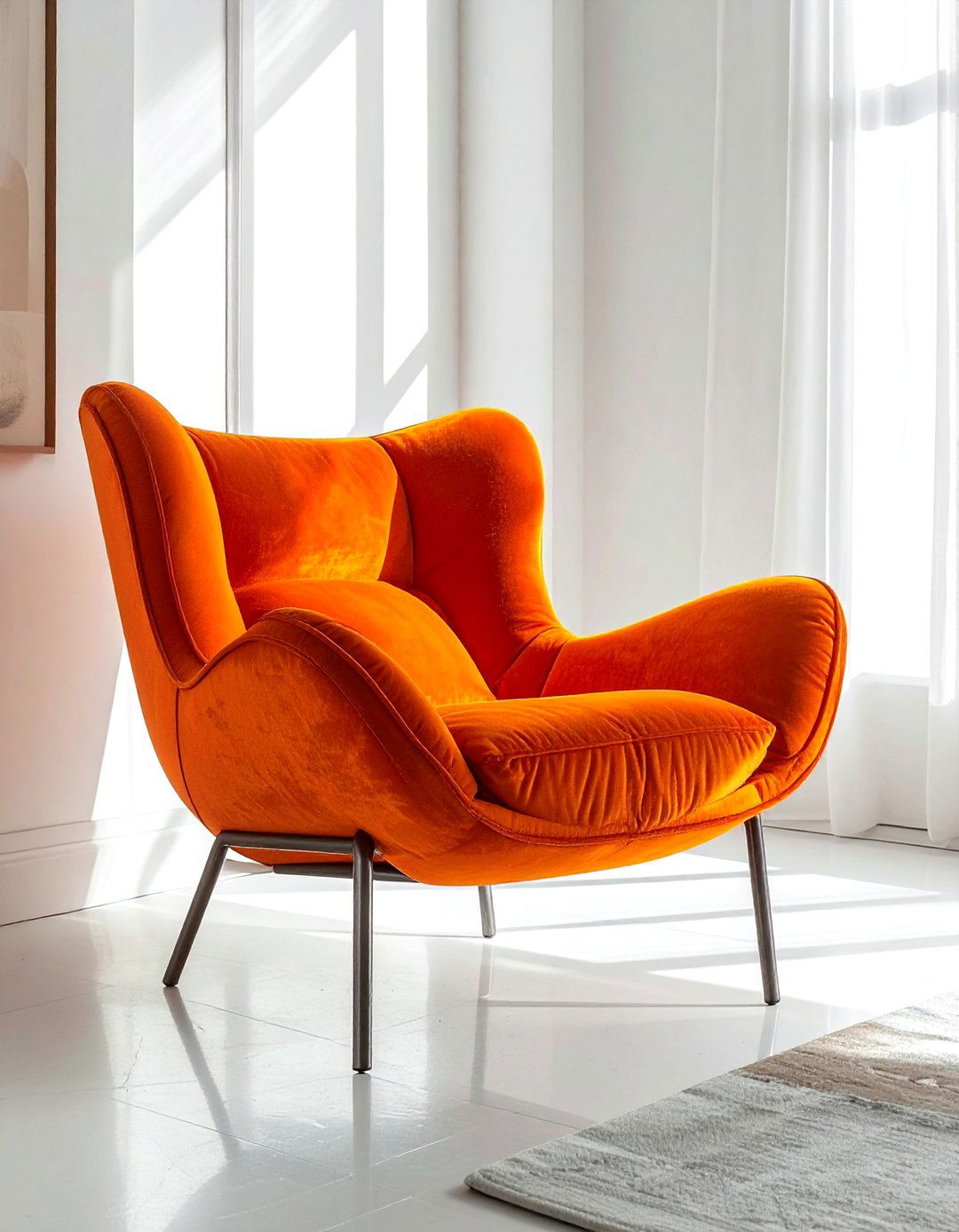 Sculptural Lounge Chair - 30 living room high end furniture ideas