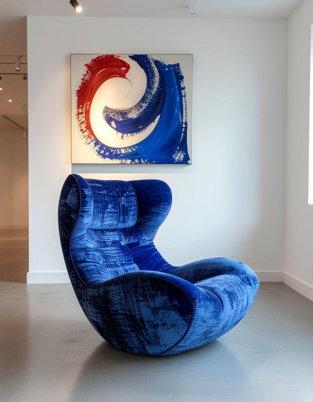 Sculptural Lounge Chair - 30 living room contemporary furniture ideas