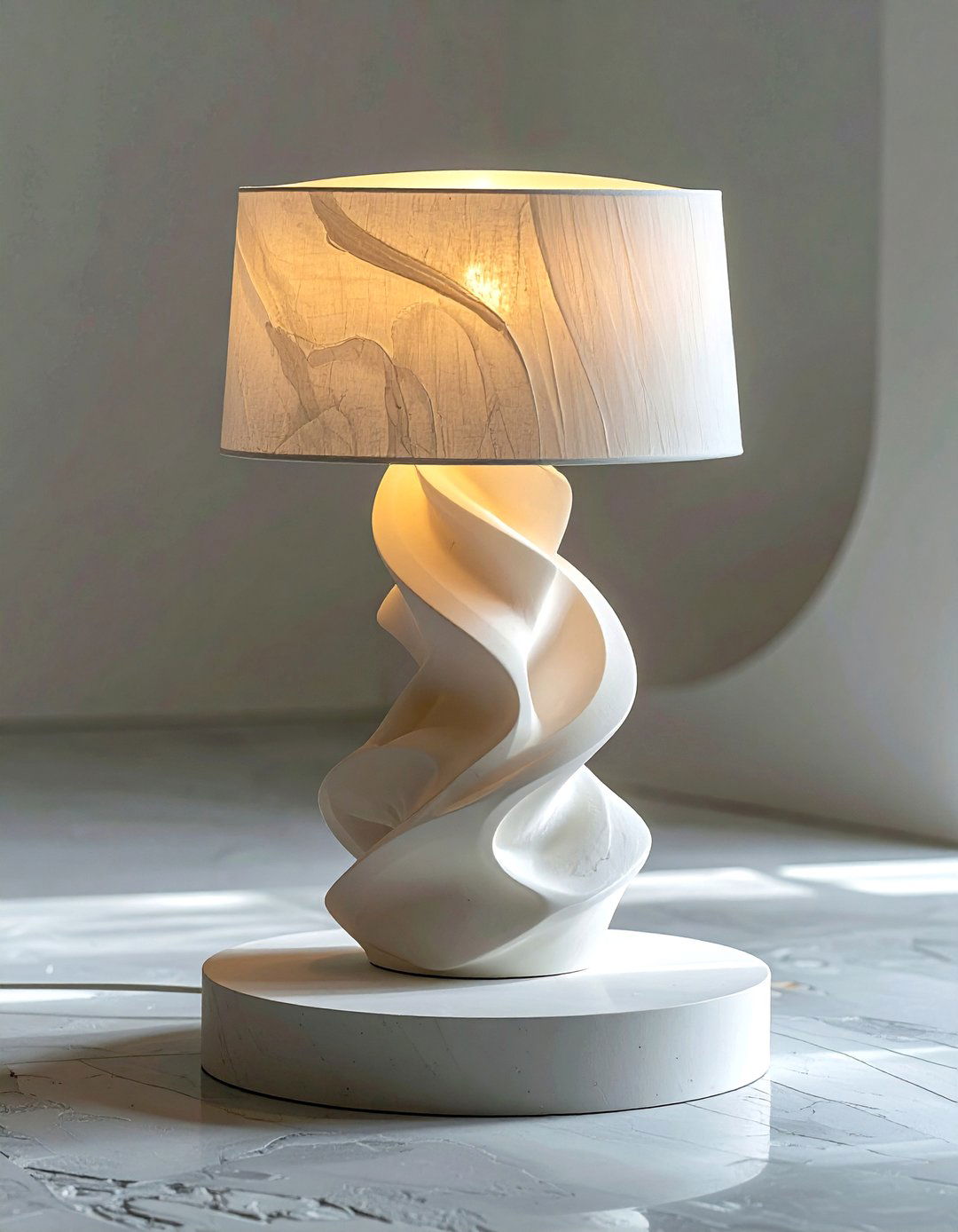 Sculptural Table Lamp - 30 table lamp ideas