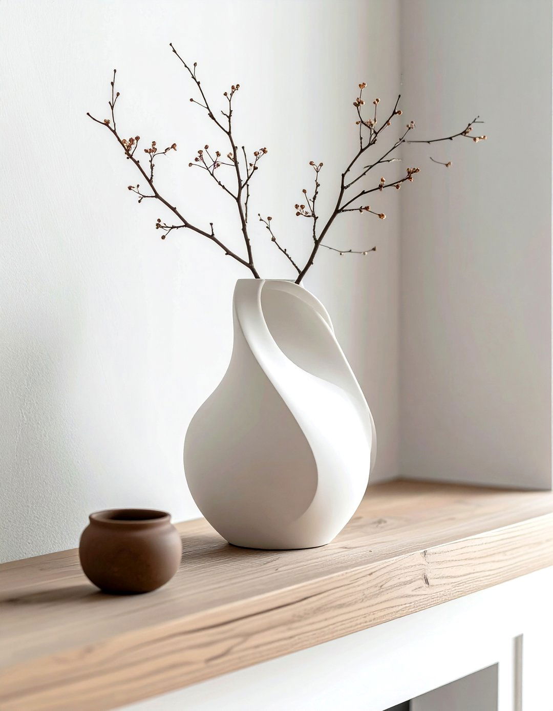 Sculptural ceramic vase - 30 modern vase ideas