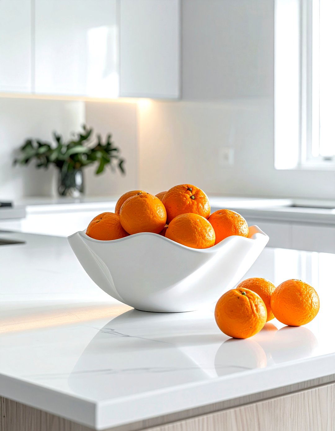 Sculptural fruit bowl - 30 kitchen fruit bowl ideas