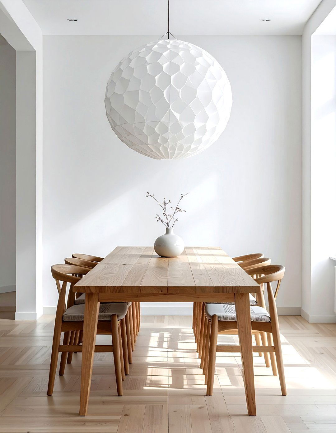 Sculptural lighting fixture - 30 room refresh ideas