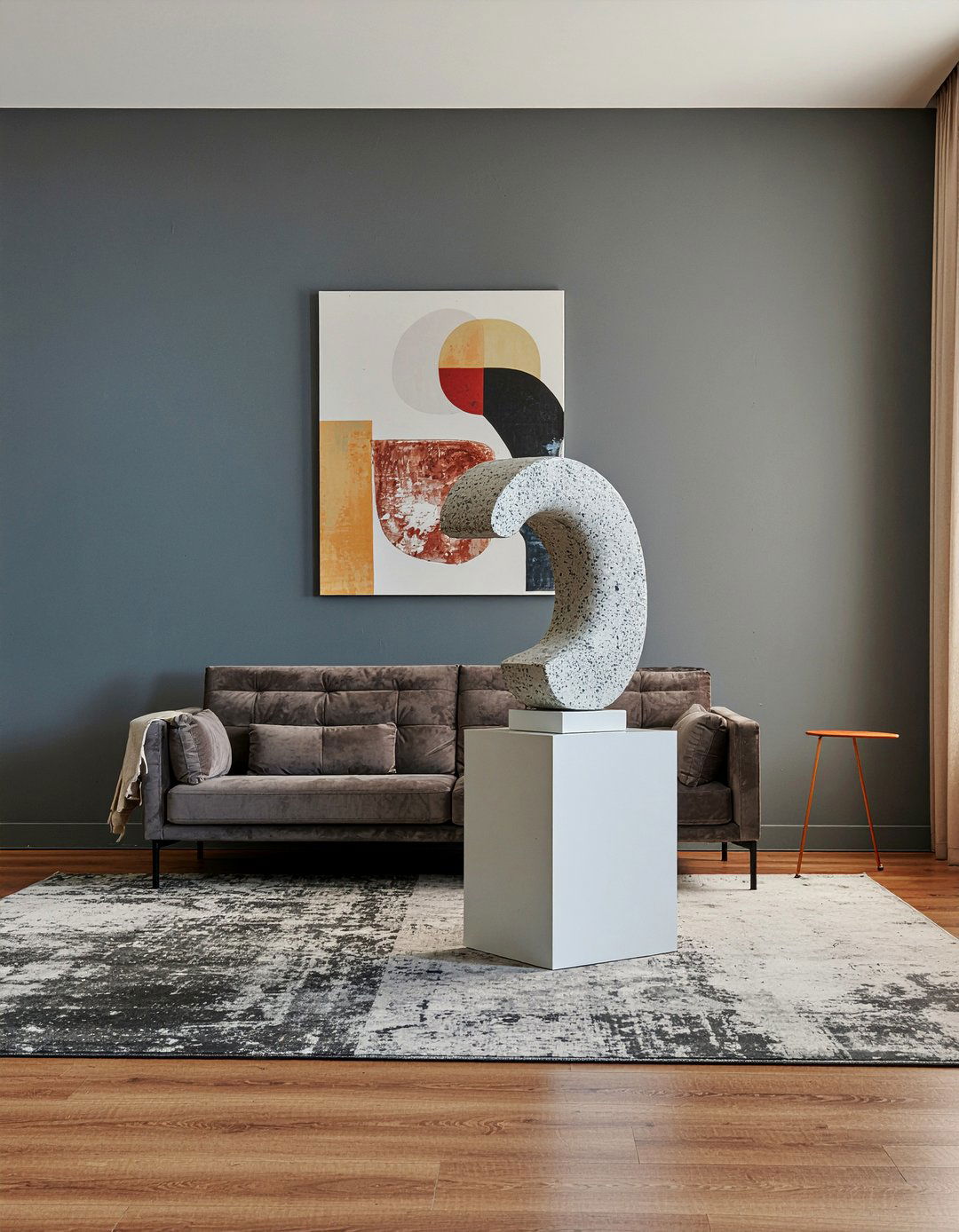 Sculpture Art - 30 dramatic living room ideas