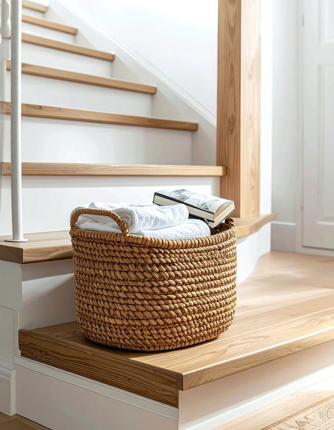 Seagrass Basket For Stairs - 30 seagrass basket ideas