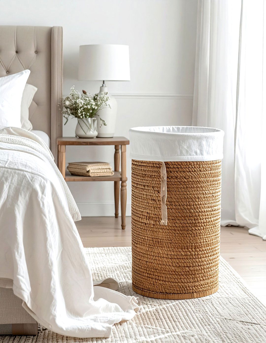 Seagrass Basket Laundry Hamper - 30 seagrass basket ideas