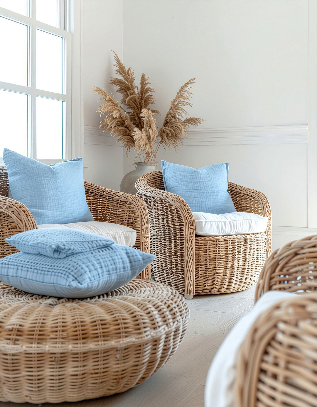 Seagrass Living Room Furniture - 30 beach themed living room ideas