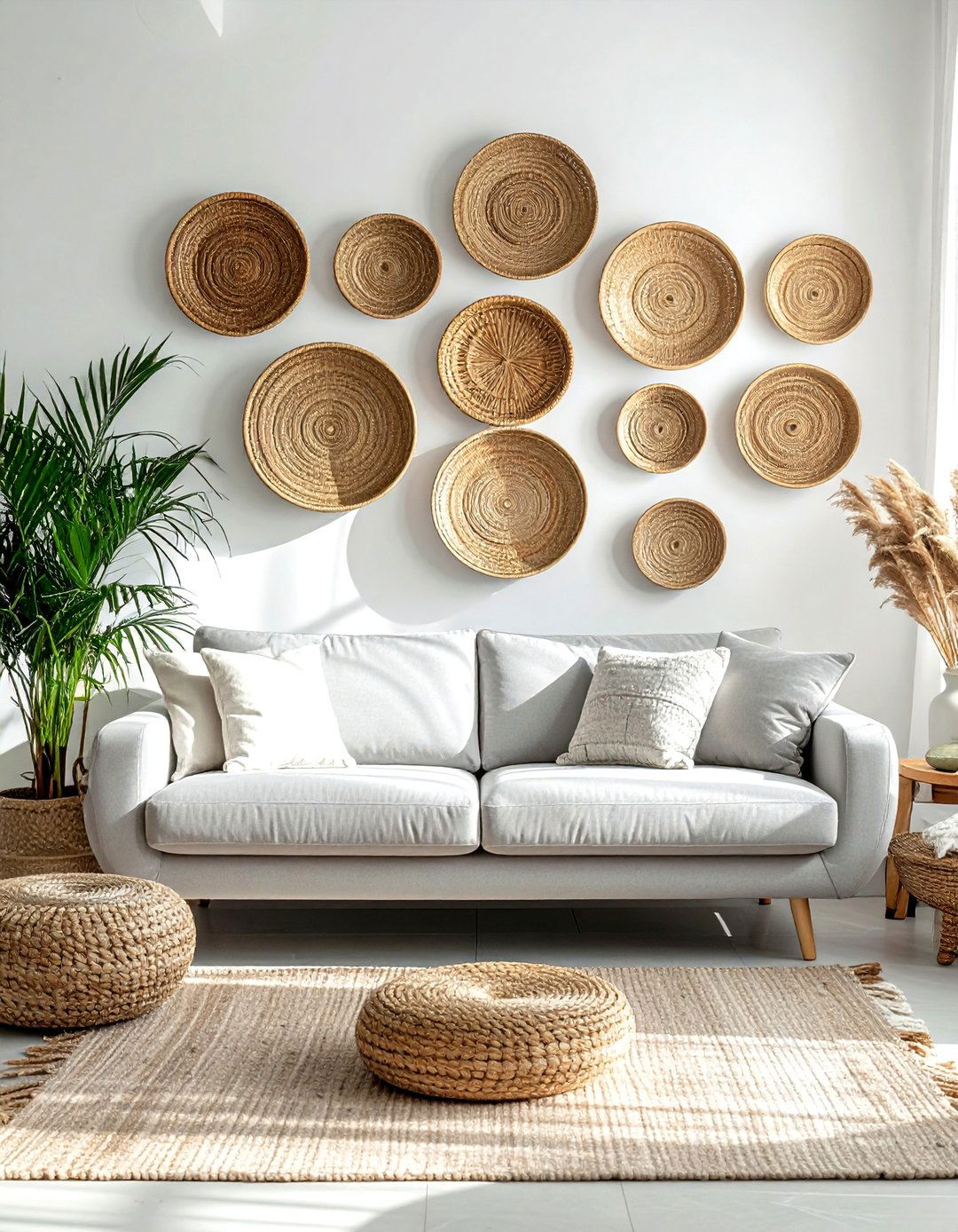 Seagrass Wall Basket Decor - 30 seagrass basket ideas