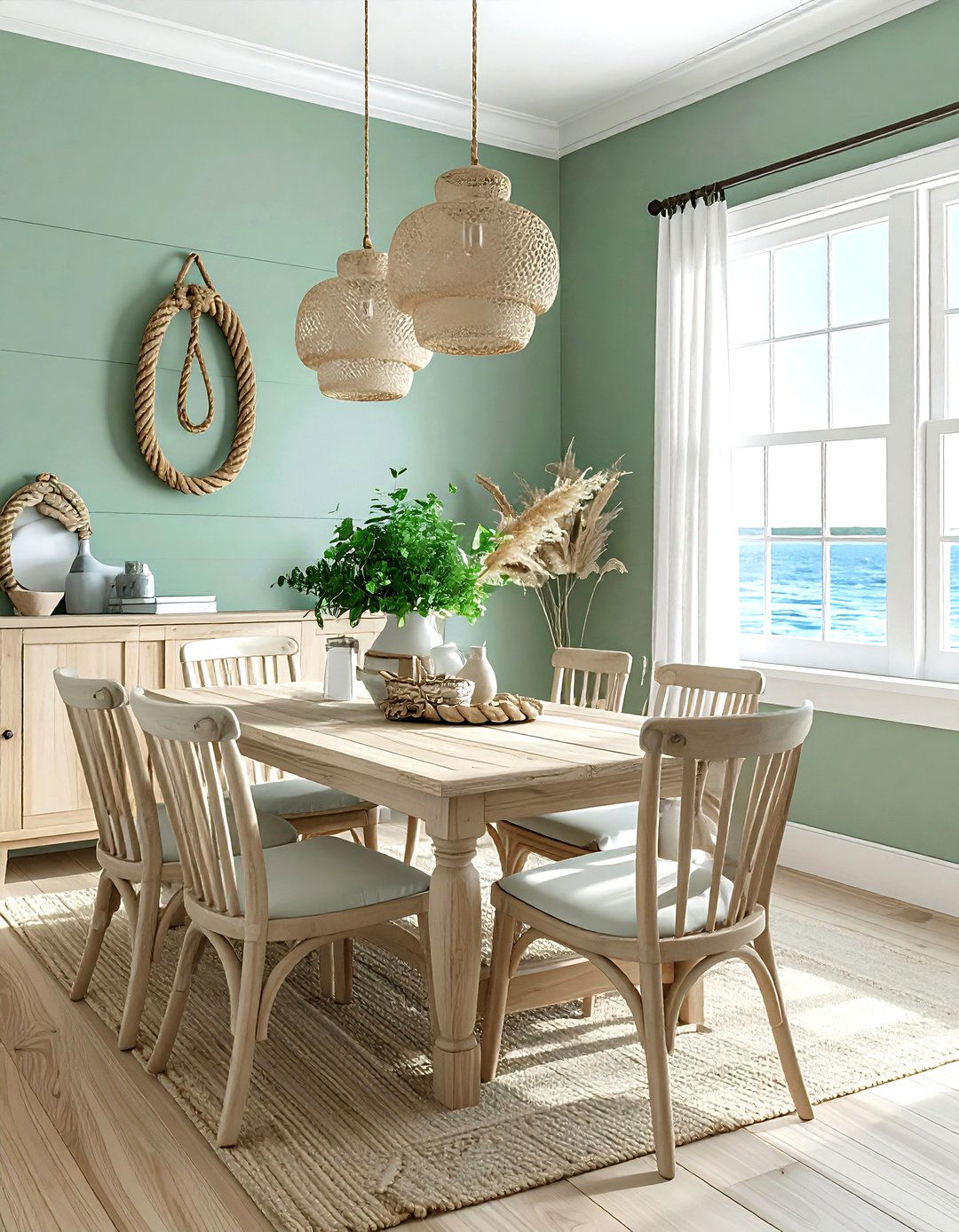 Seaside Dining Room - 30 Nantucket dining room ideas