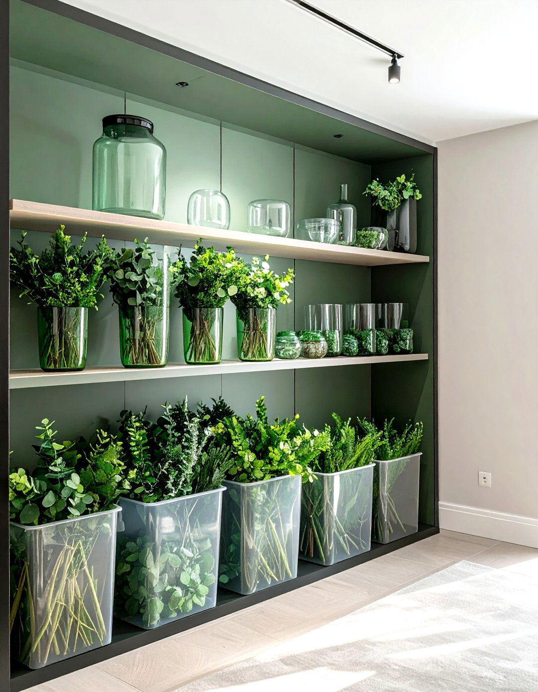 Seasonal Centerpiece Storage - 30 dining room closet organization