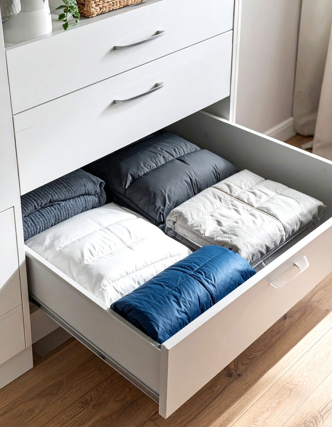 Seasonal Clothes Rotation - 30 bedroom drawer organization ideas