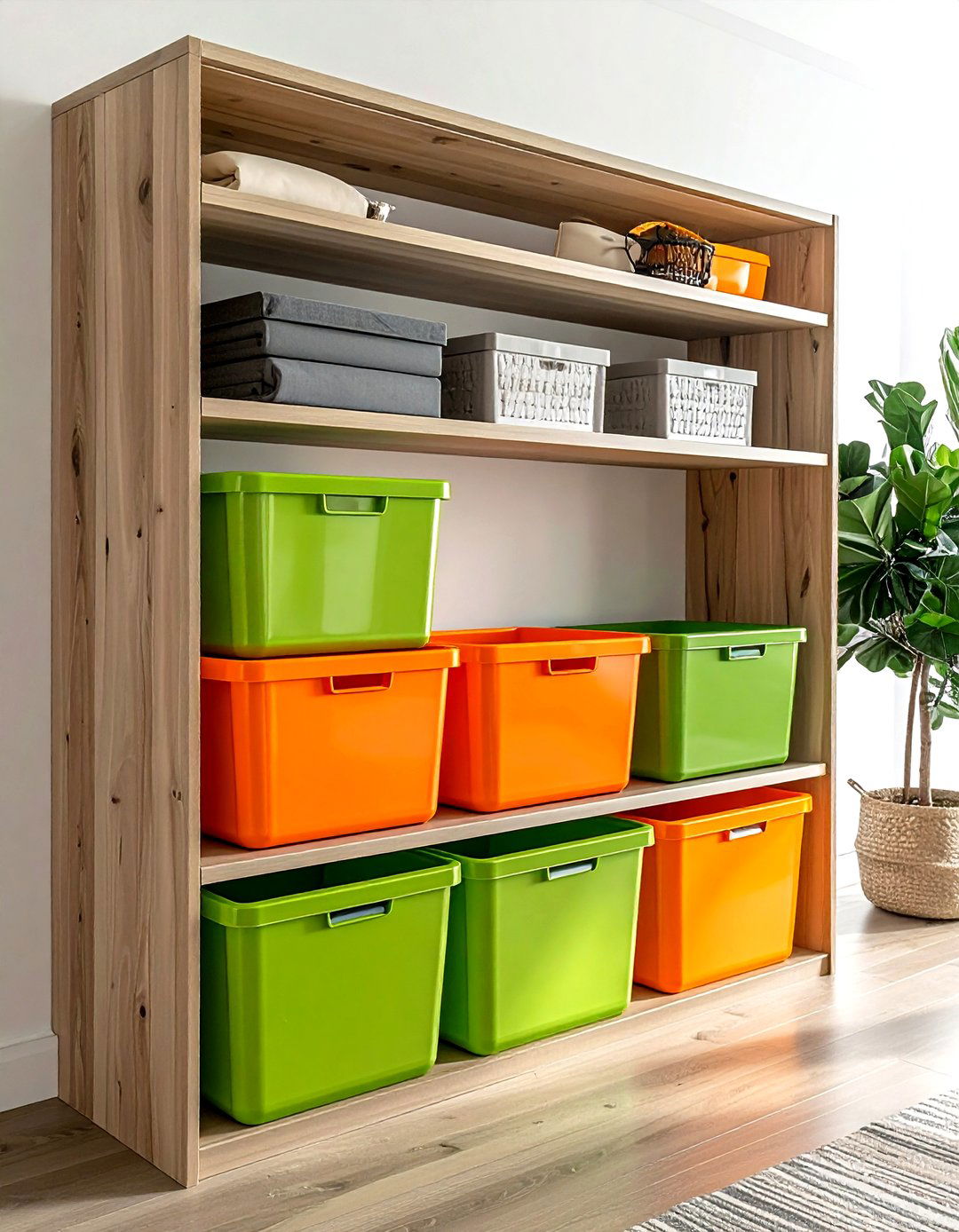 Seasonal Decor Storage Bin - 30 living room closet organization