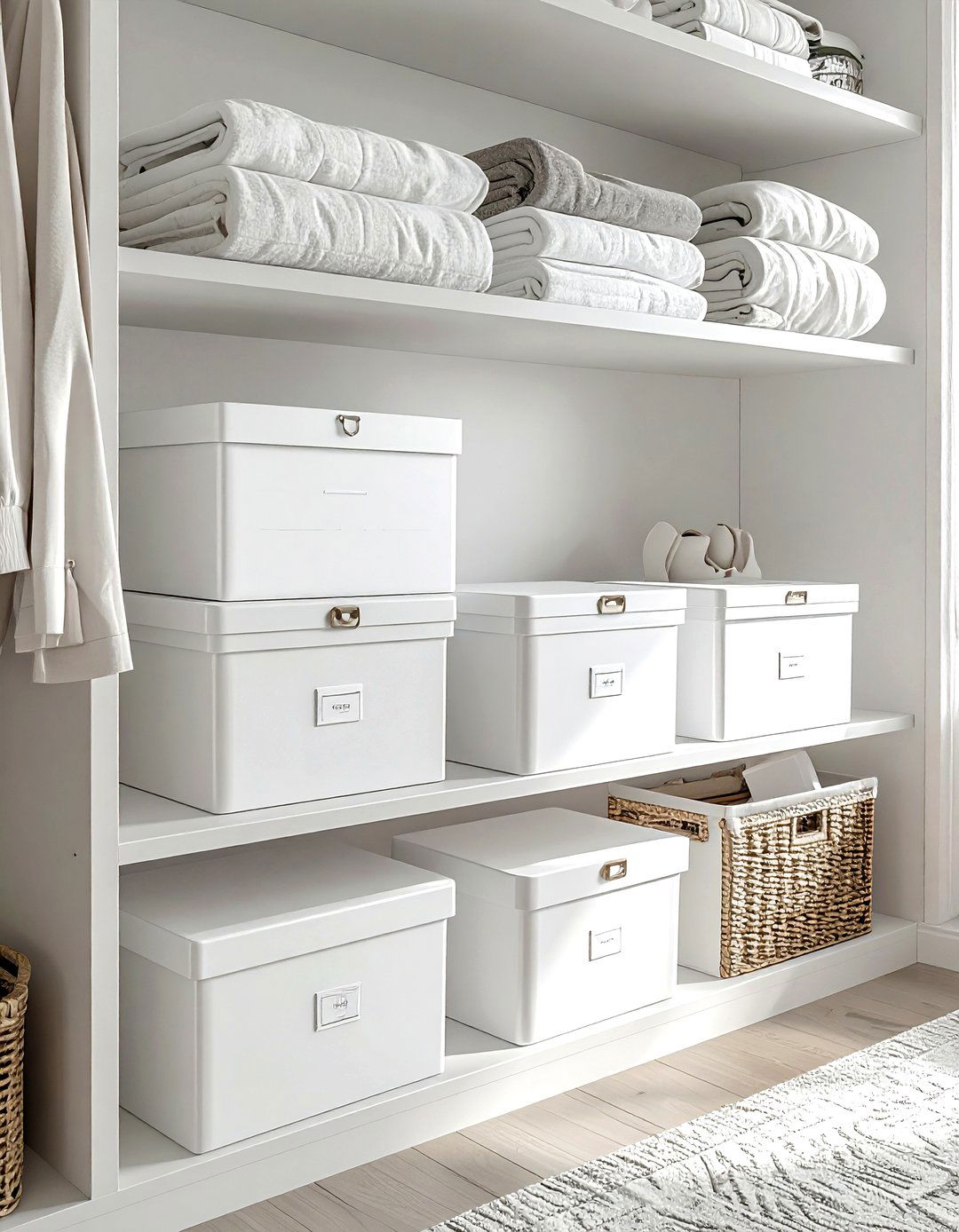 Seasonal Storage Box - 30 living room organization hacks