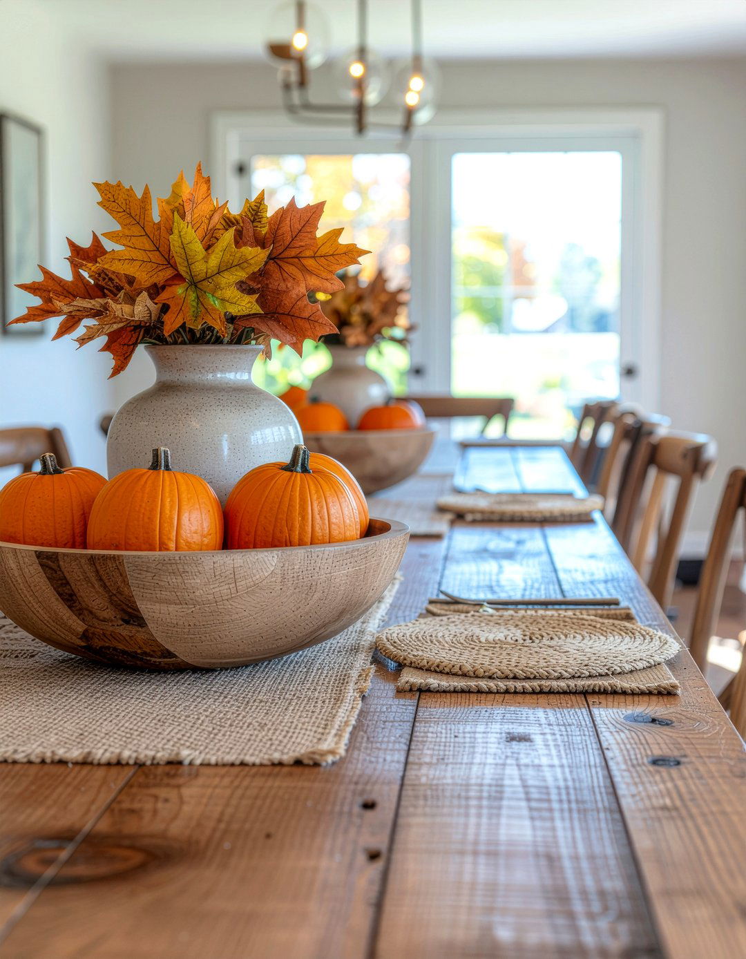 Seasonal centerpieces - 30 removable dining room decor ideas