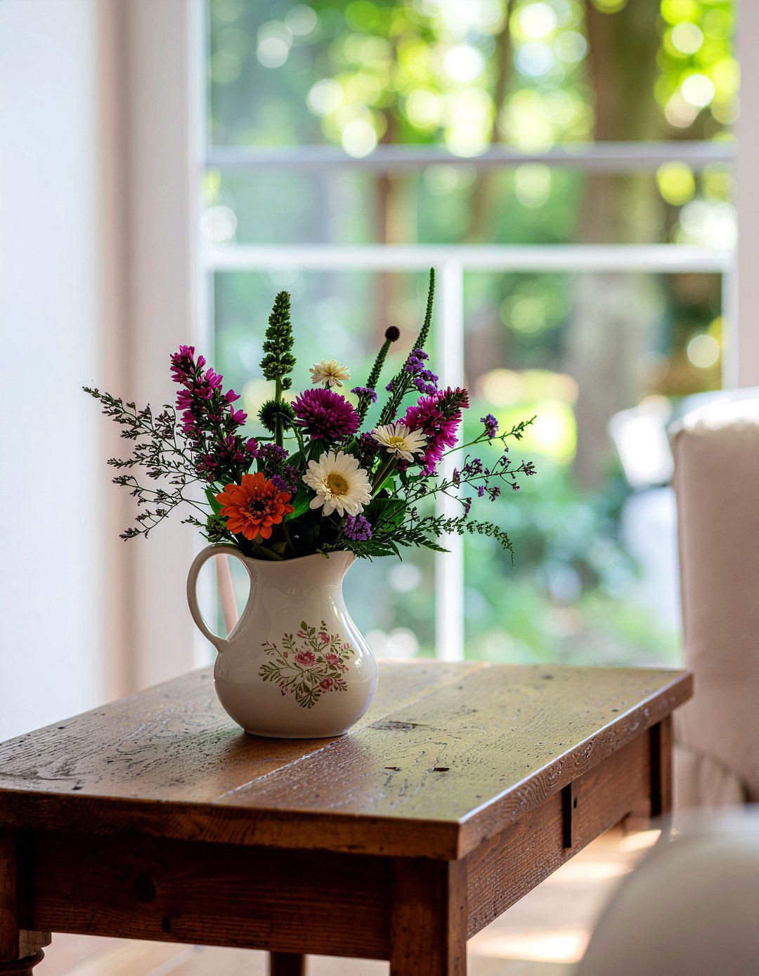 Seasonal mixed bouquet - 30 living room flower arrangements