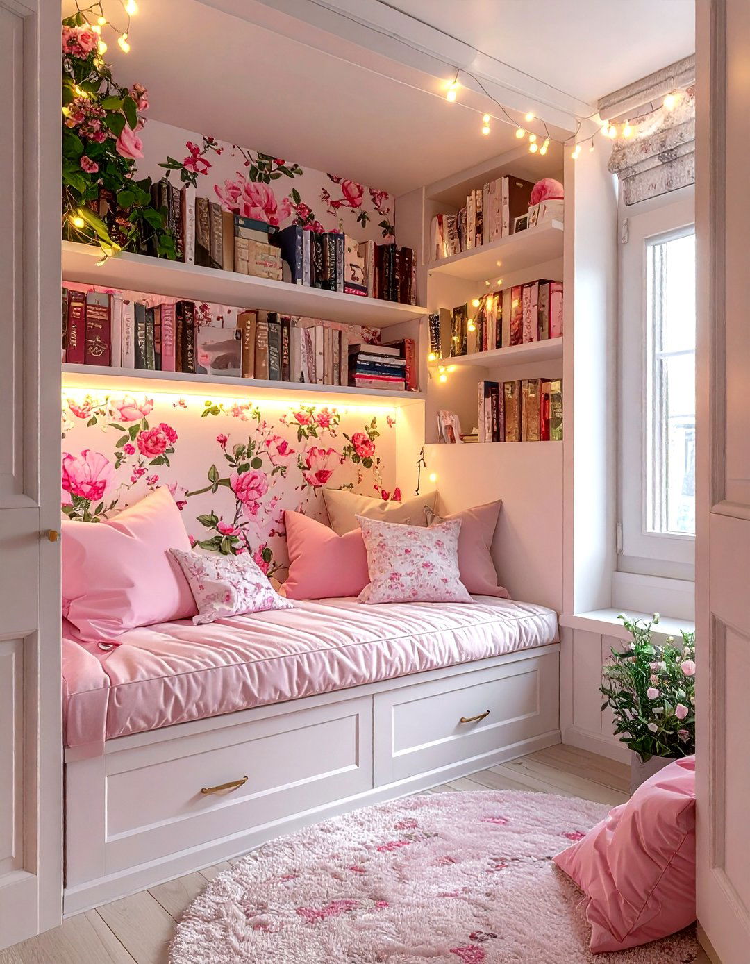 Secret reading nook - 30 living room reading nook ideas