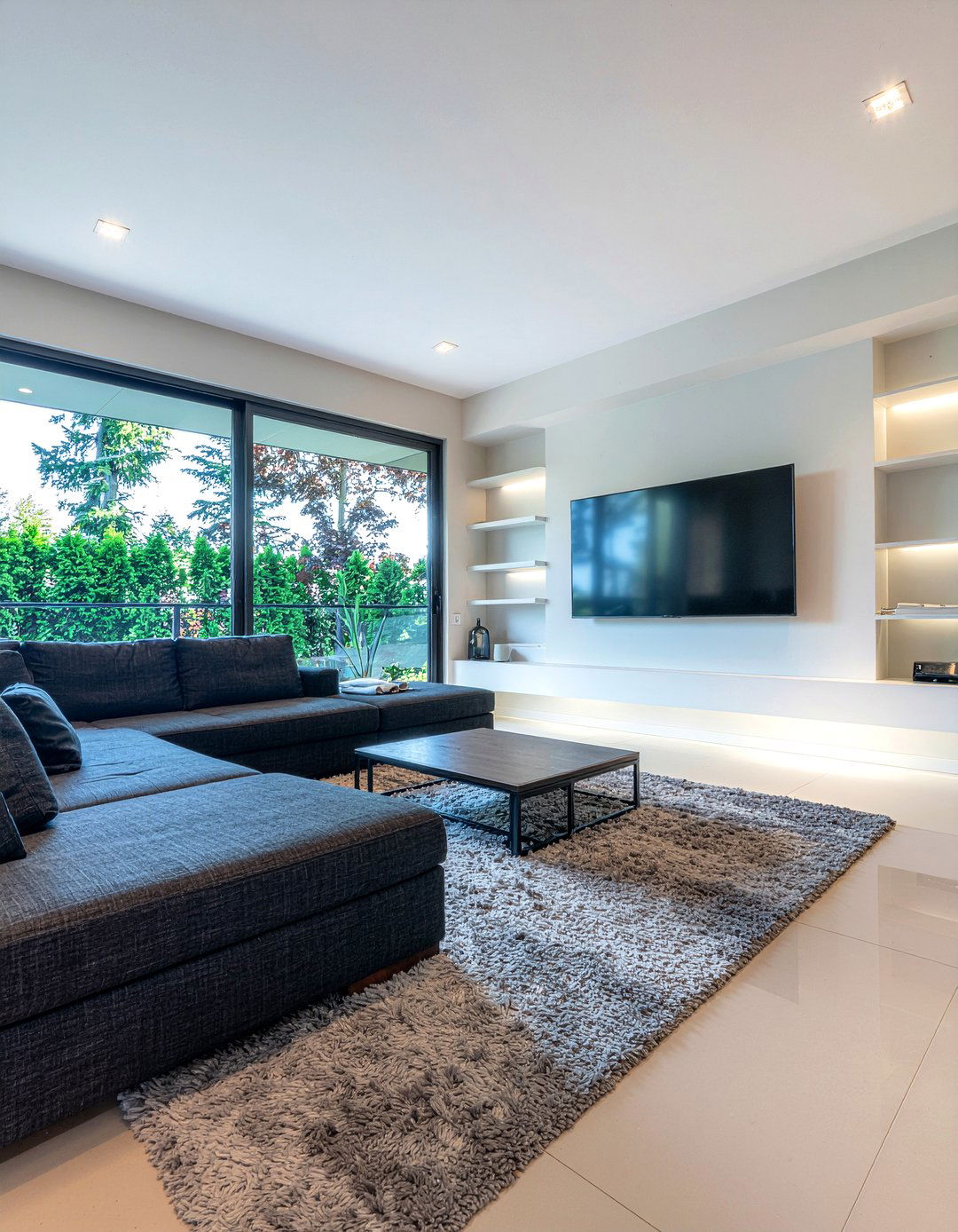 Sectional Facing Television Wall - 30 living room sectional layout ideas