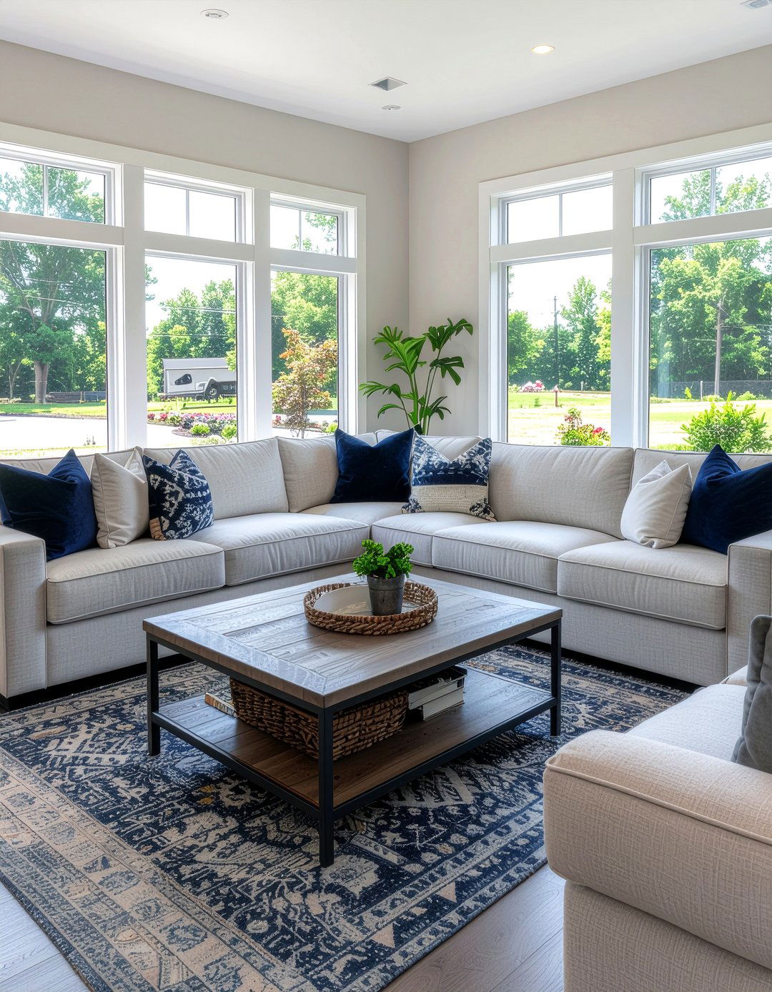 Sectional Sofa - 30 family friendly living room ideas