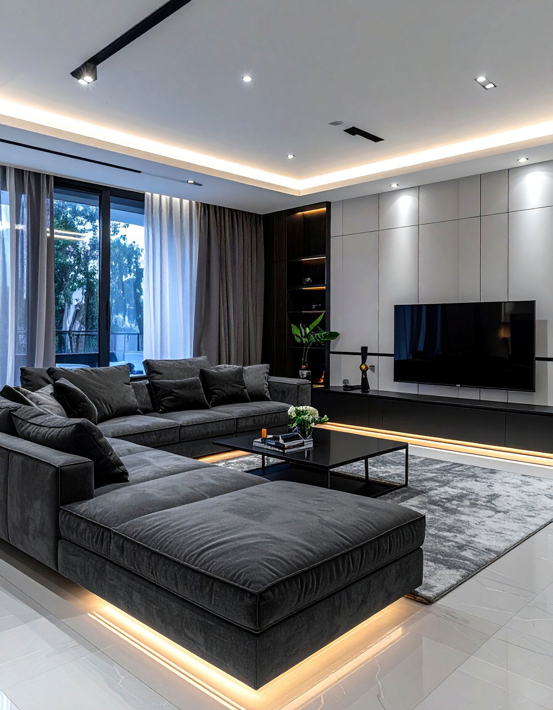 Sectional Sofa Facing TV - 30 living room sofa arrangement ideas