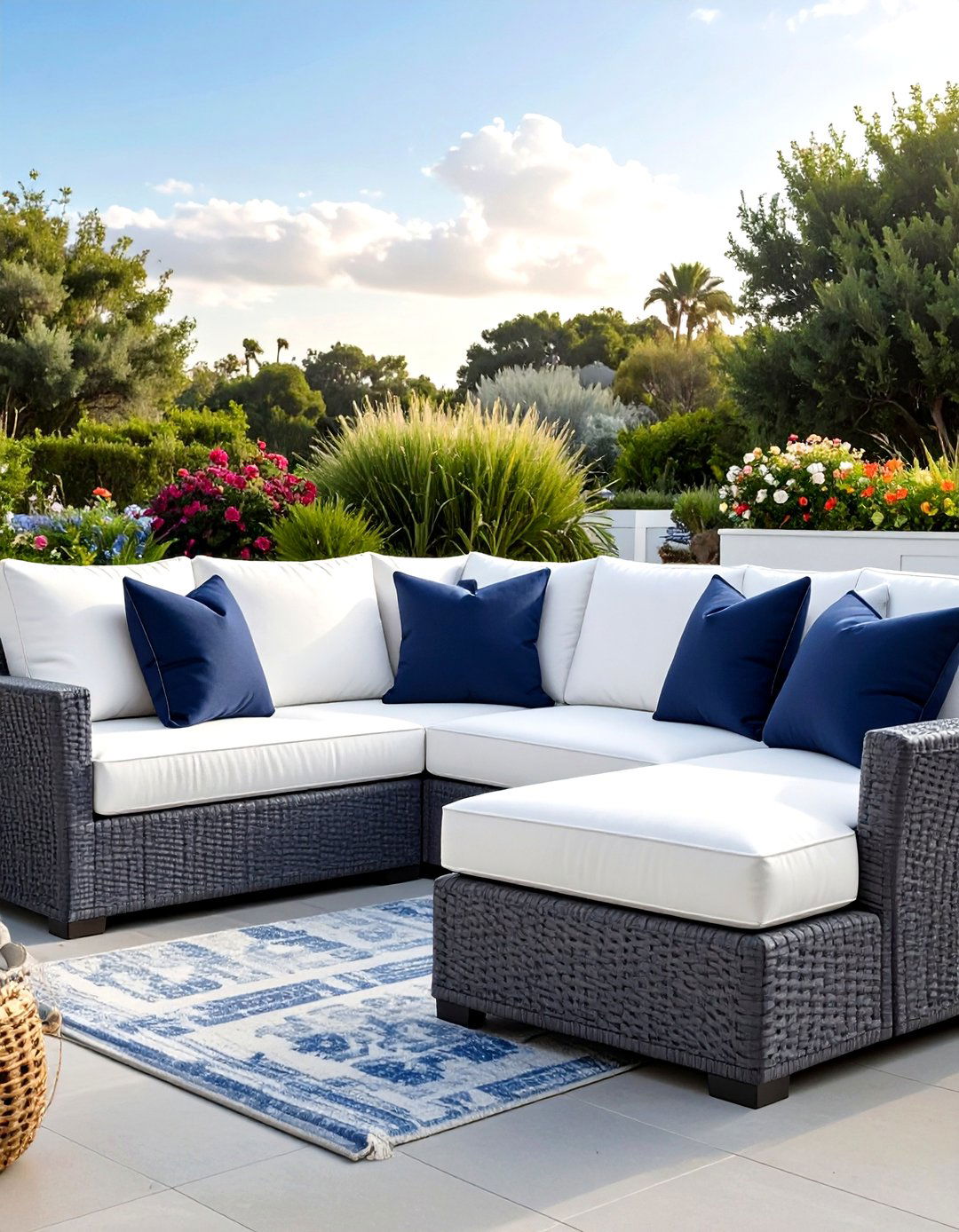 Sectional Sofa - 30 deck decor ideas