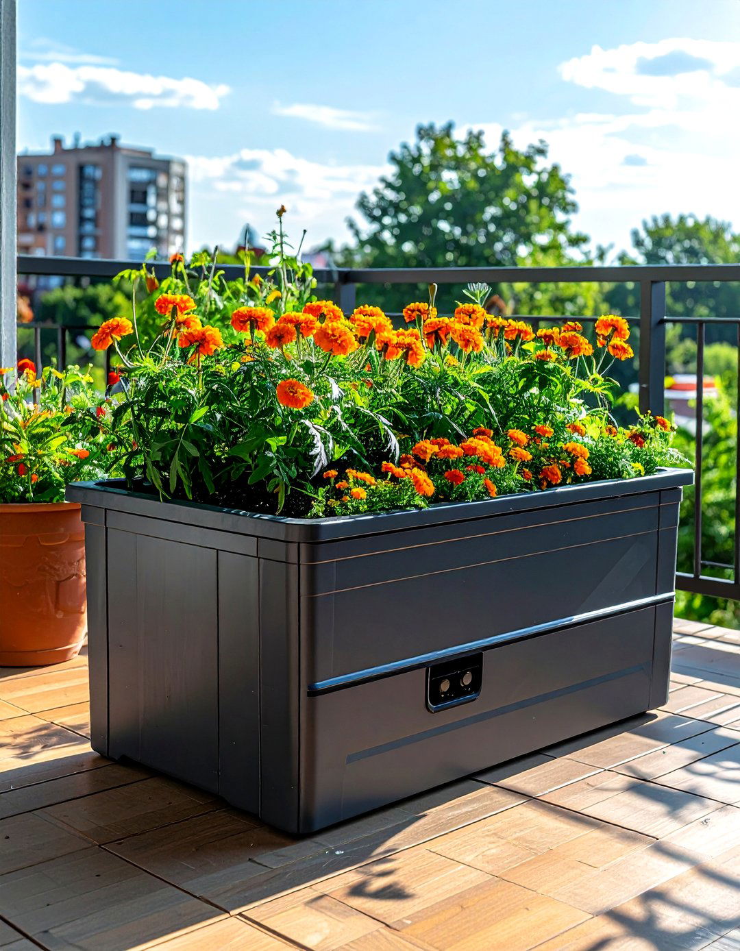 Self Watering Planter Box - 30 planter ideas