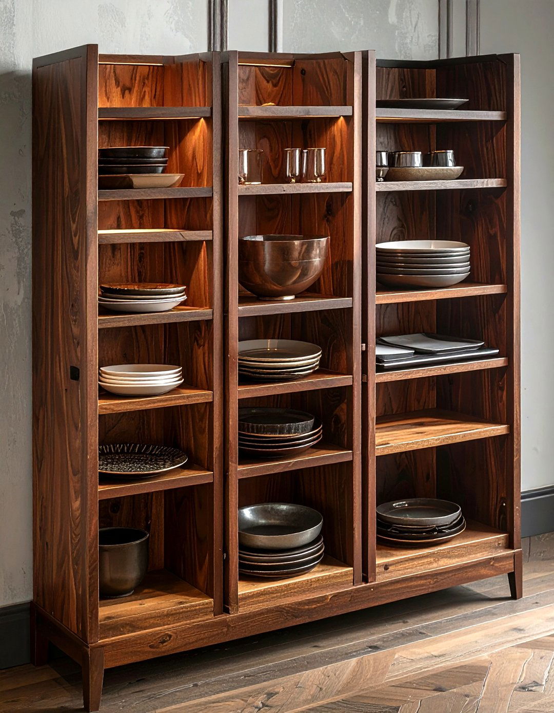 Serving Tray Vertical Dividers - 30 dining room closet organization