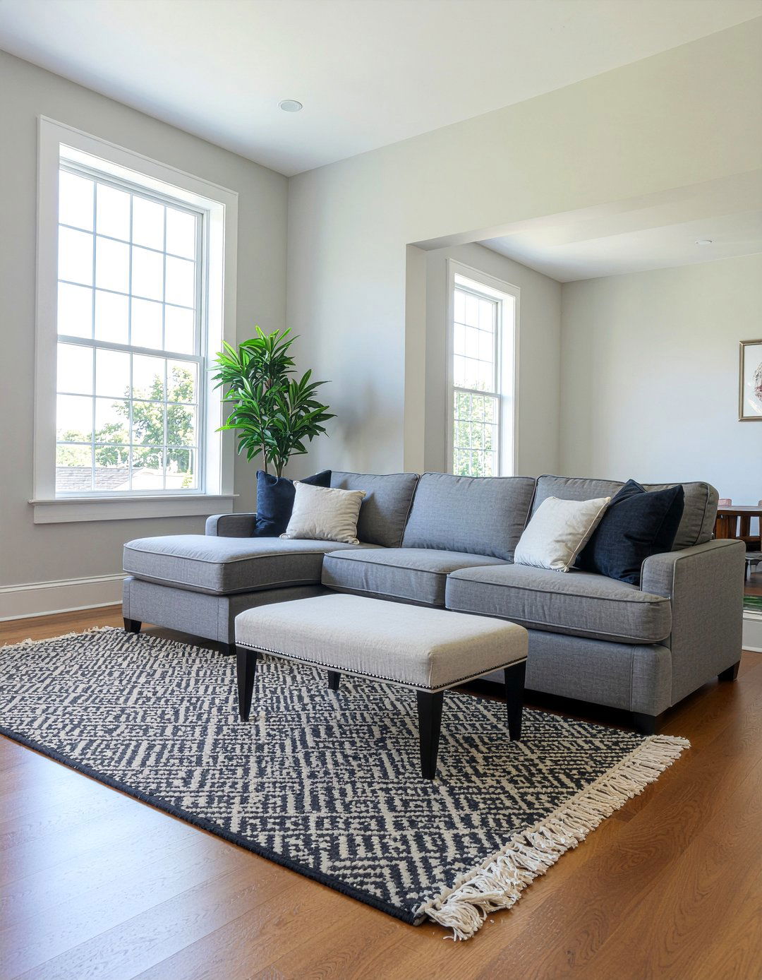 Settee behind sofa - 30 living room settee ideas