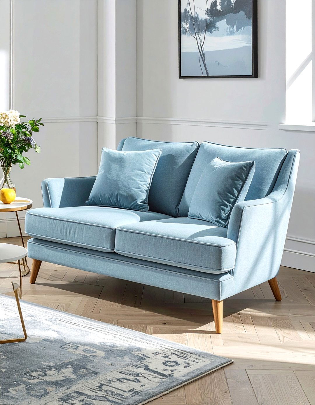 Settee for small space - 30 living room guest seating ideas