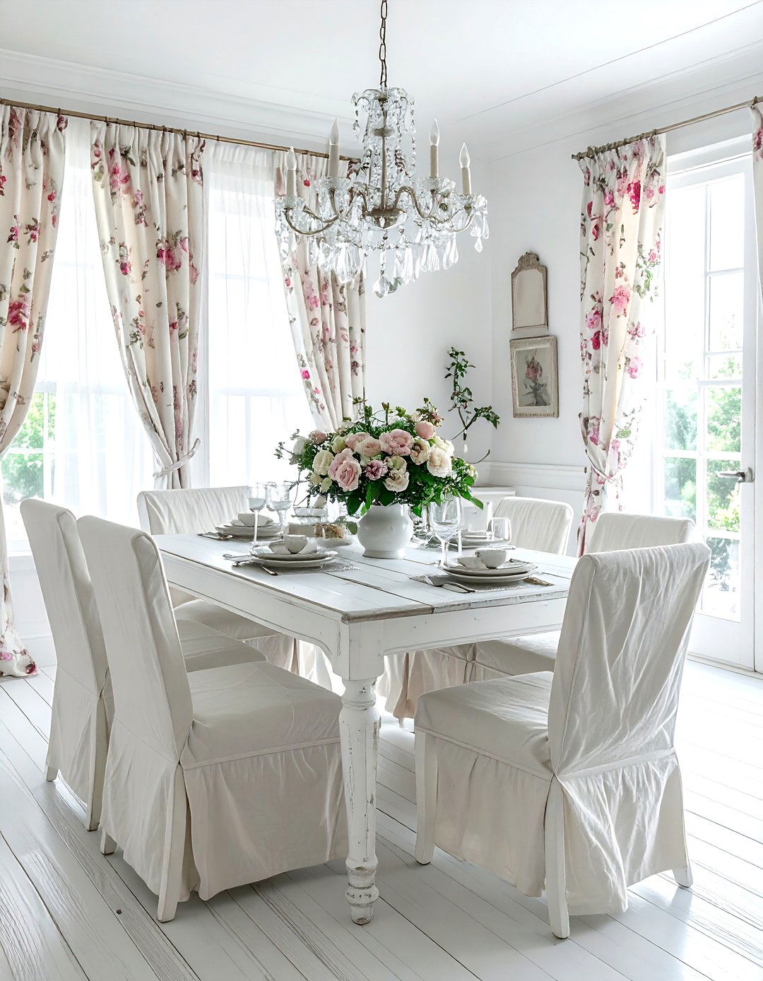 Shabby Chic Dining Room - 30 separate dining room ideas