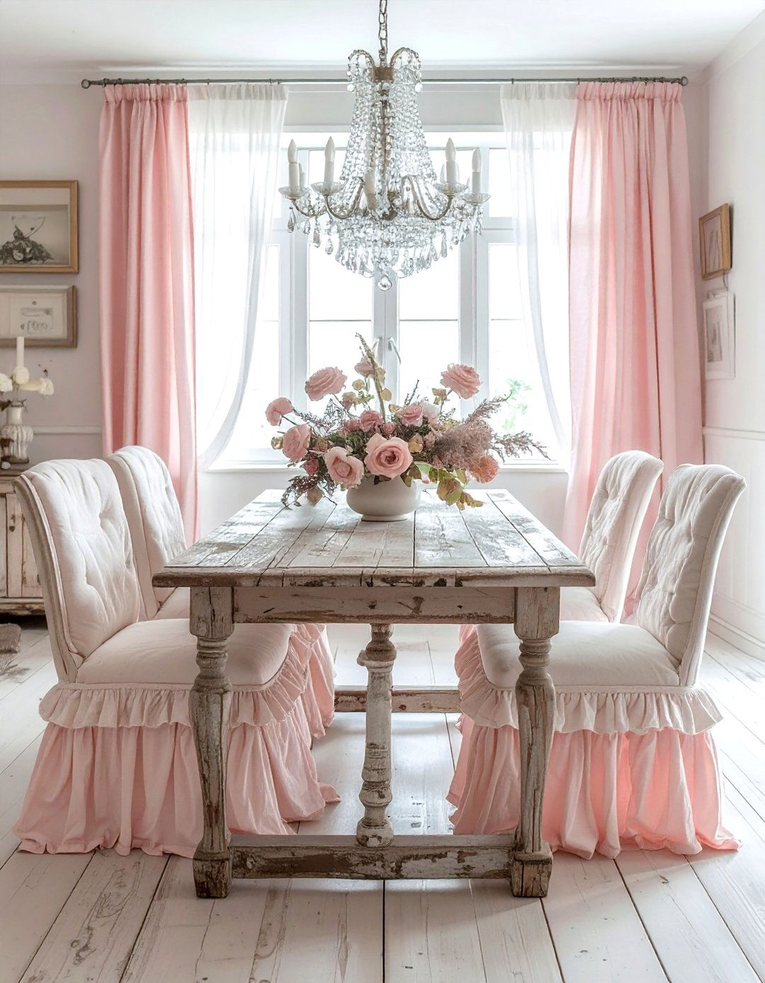 Shabby Chic Dining Room - 30 signature dining room ideas