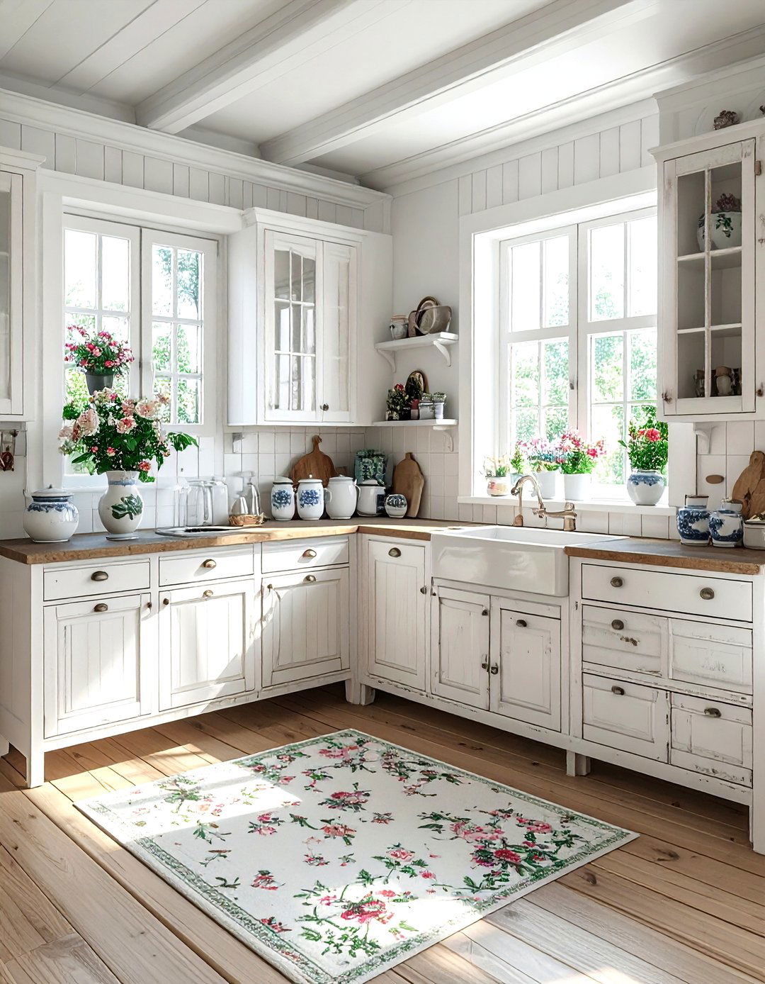 Shabby Chic Kitchen - 30 kitchen personality ideas