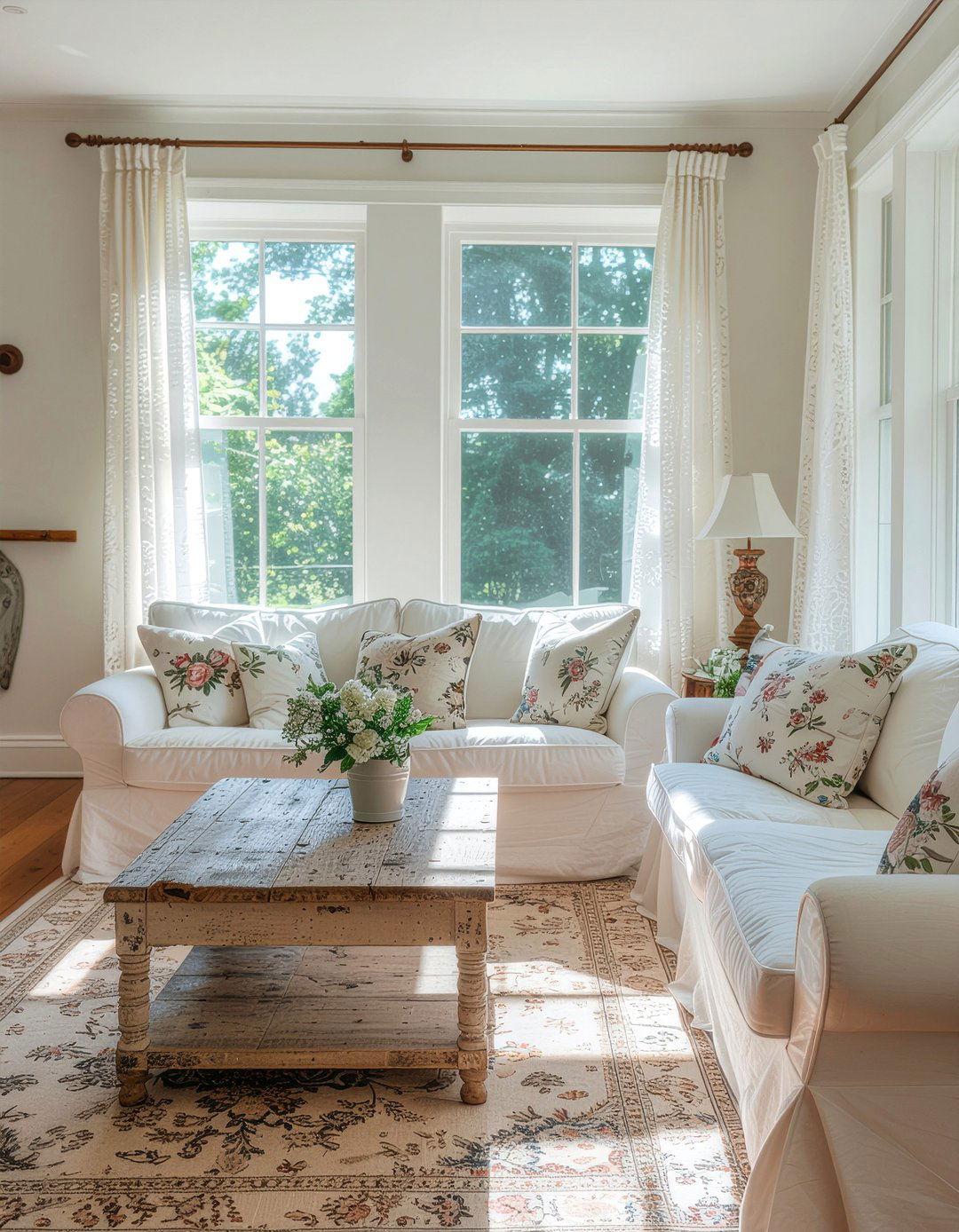 Shabby Chic Living Room - 30 living room vintage furniture ideas