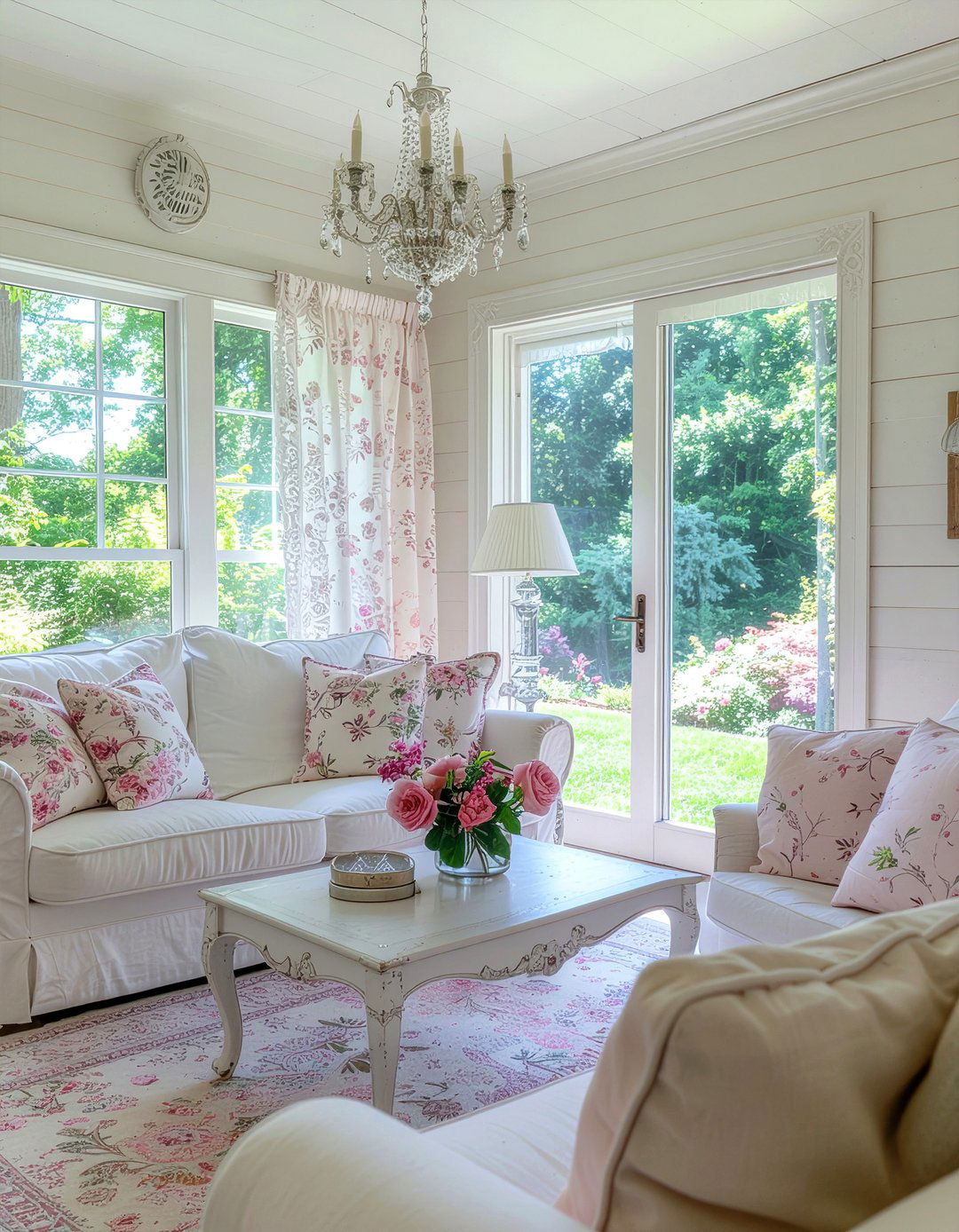 Shabby Chic She Shed - 30 she shed living room ideas