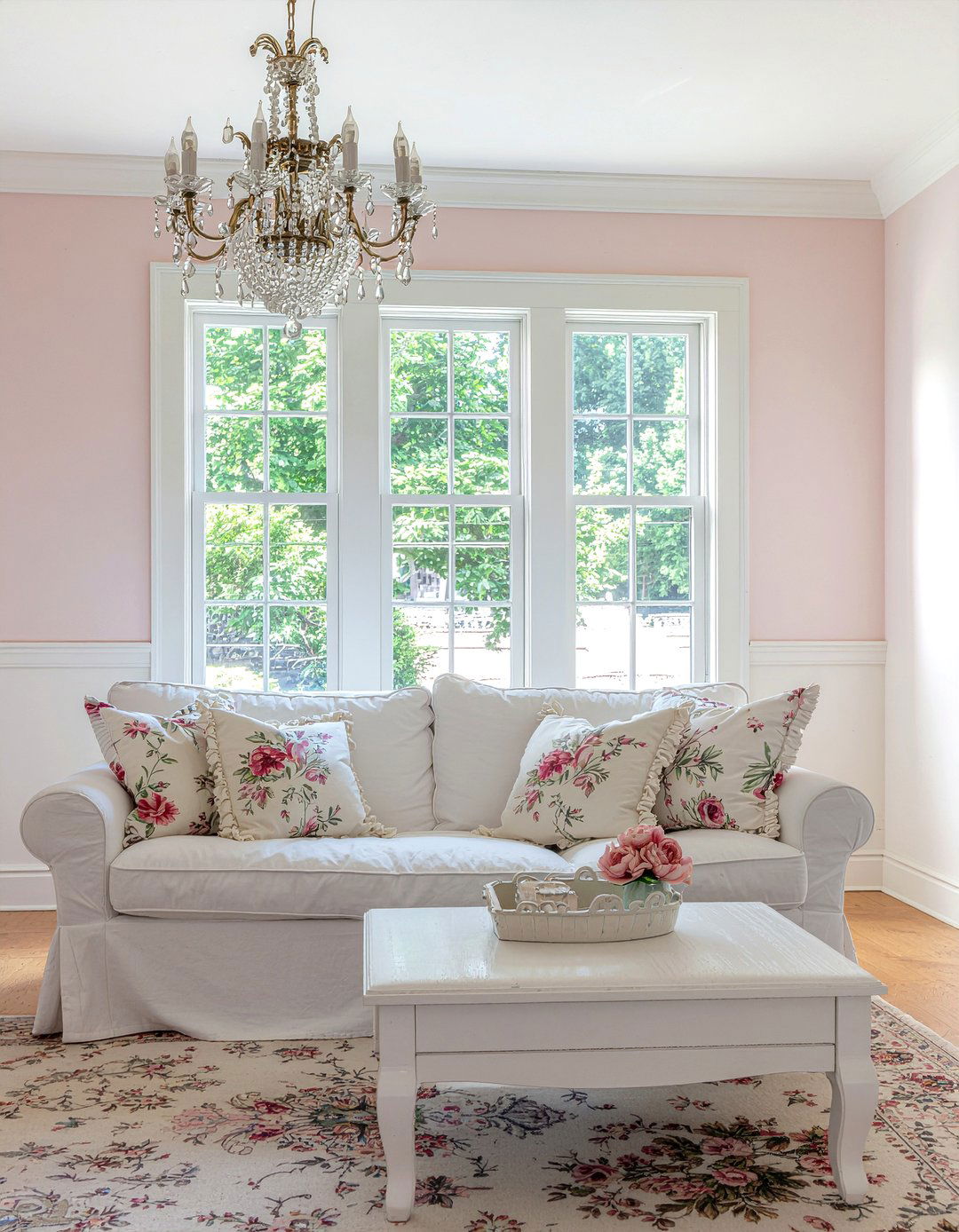 Shabby chic living room - 30 cottage living room ideas