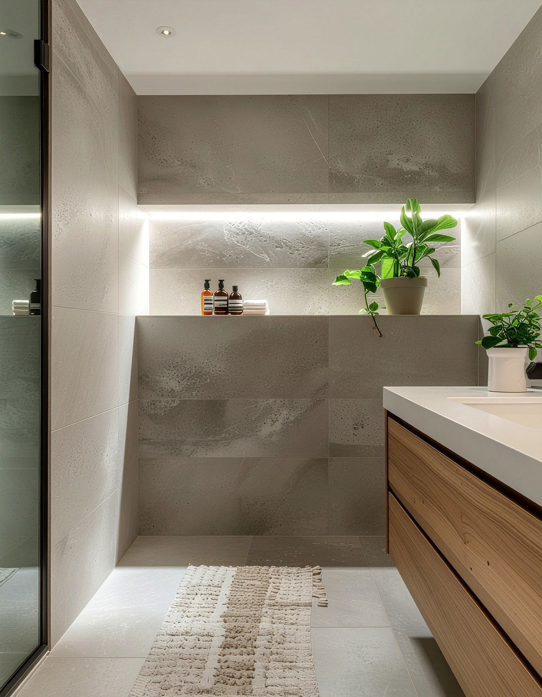 Shadow Box Lighting - 30 bathroom lighting ideas