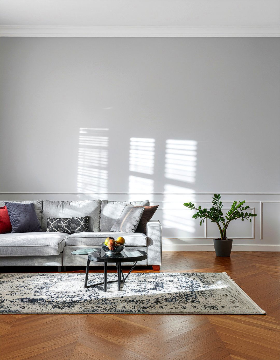 Shadow Gap Baseboard - 30 living room baseboards ideas