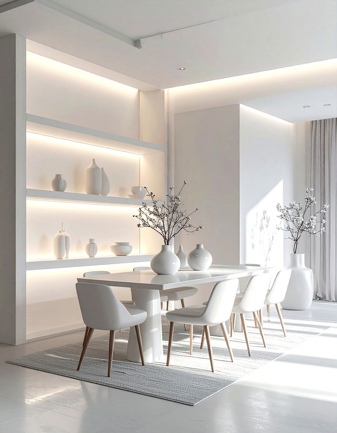 Shadow box lighting for dining room - 30 dining room accent lighting ideas