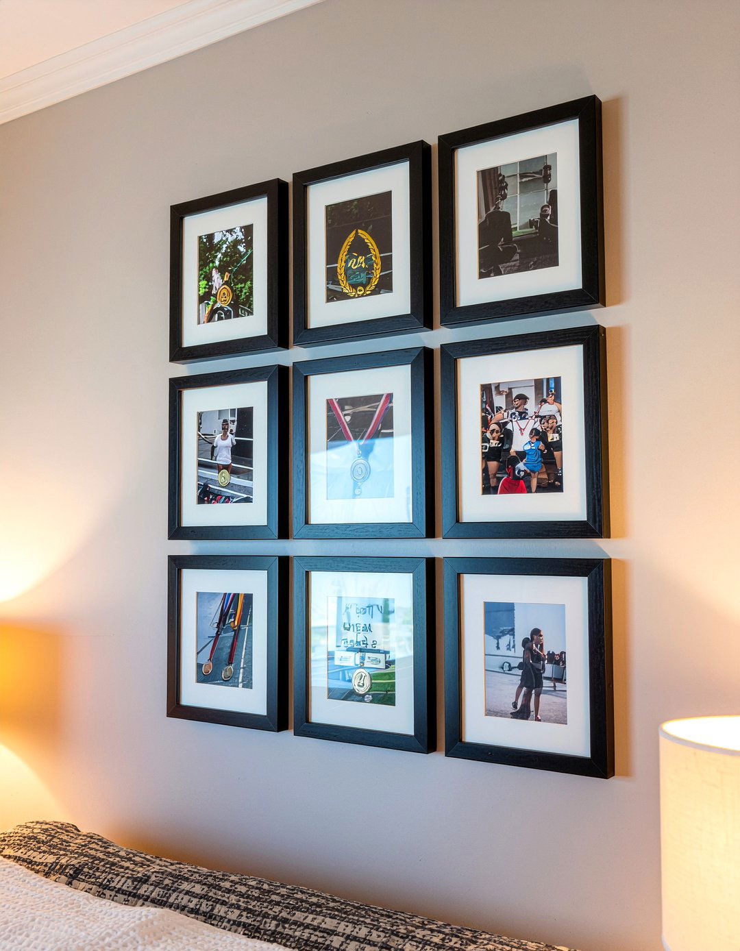 Shadow box medal display - 30 bedroom award display ideas