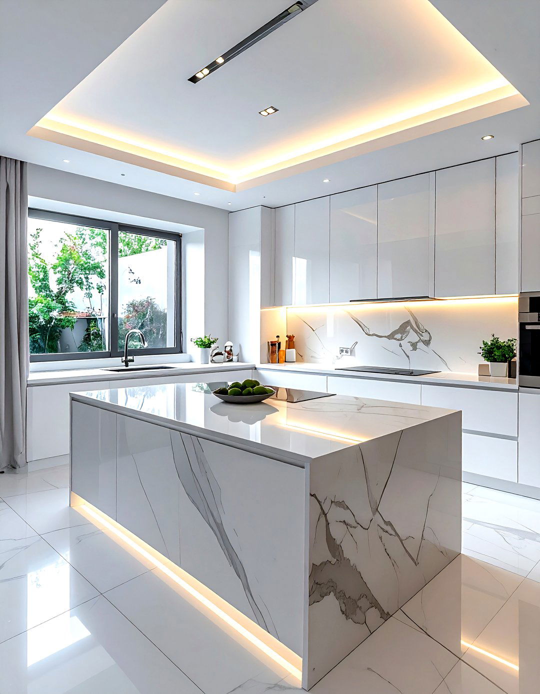 Shadow free counter lighting - 30 kitchen recessed lighting ideas