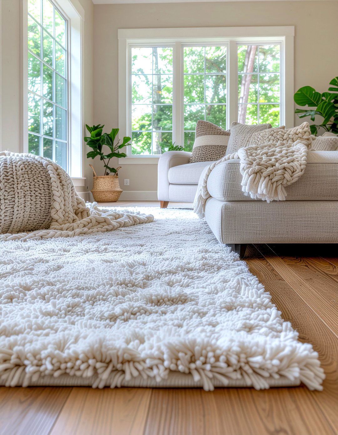 Shag area rug - 30 living room rugs